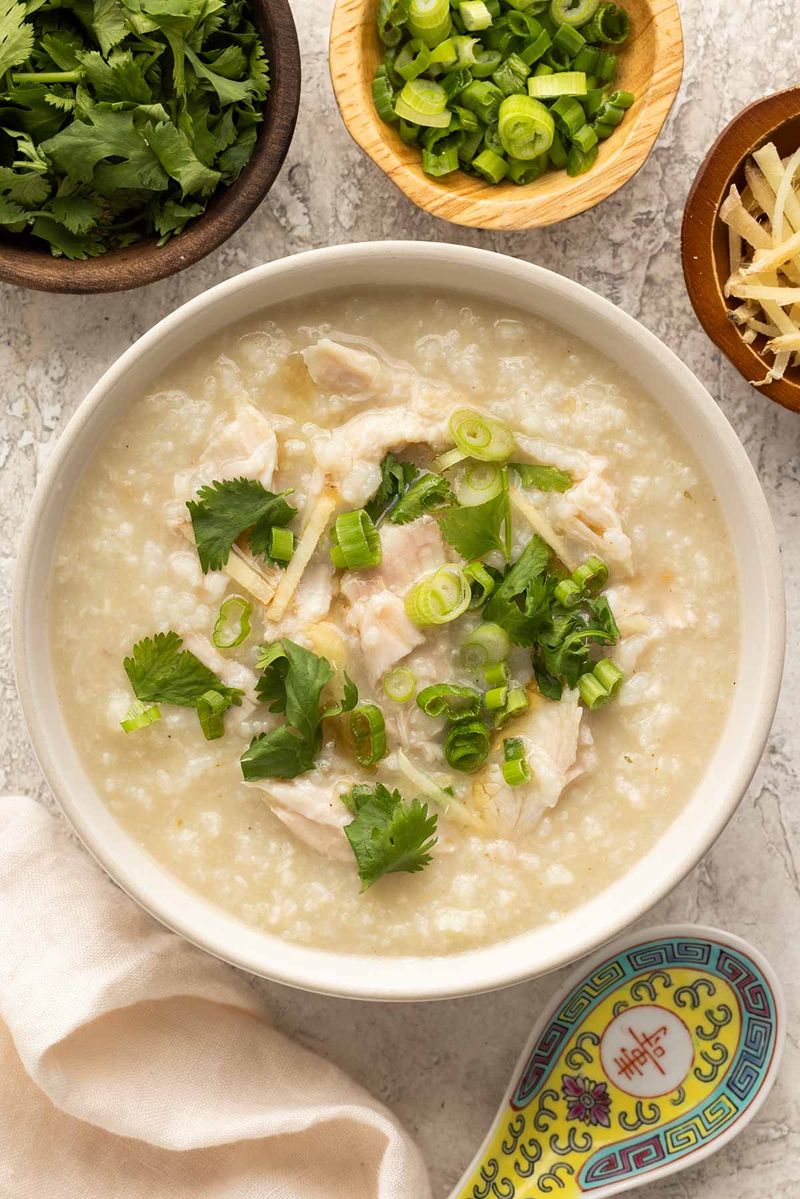 Chicken and Rice Congee