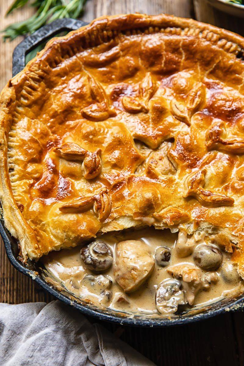 Classic Chicken and Mushroom