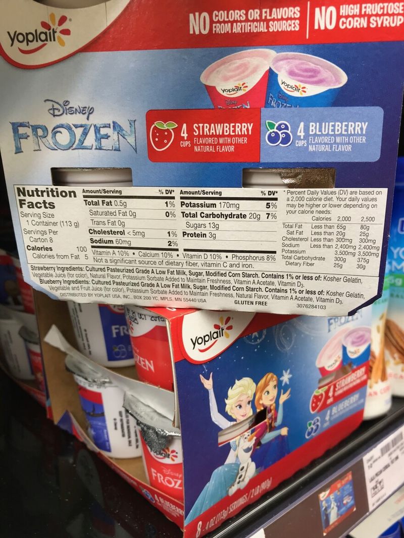 Flavoured Yoghurts