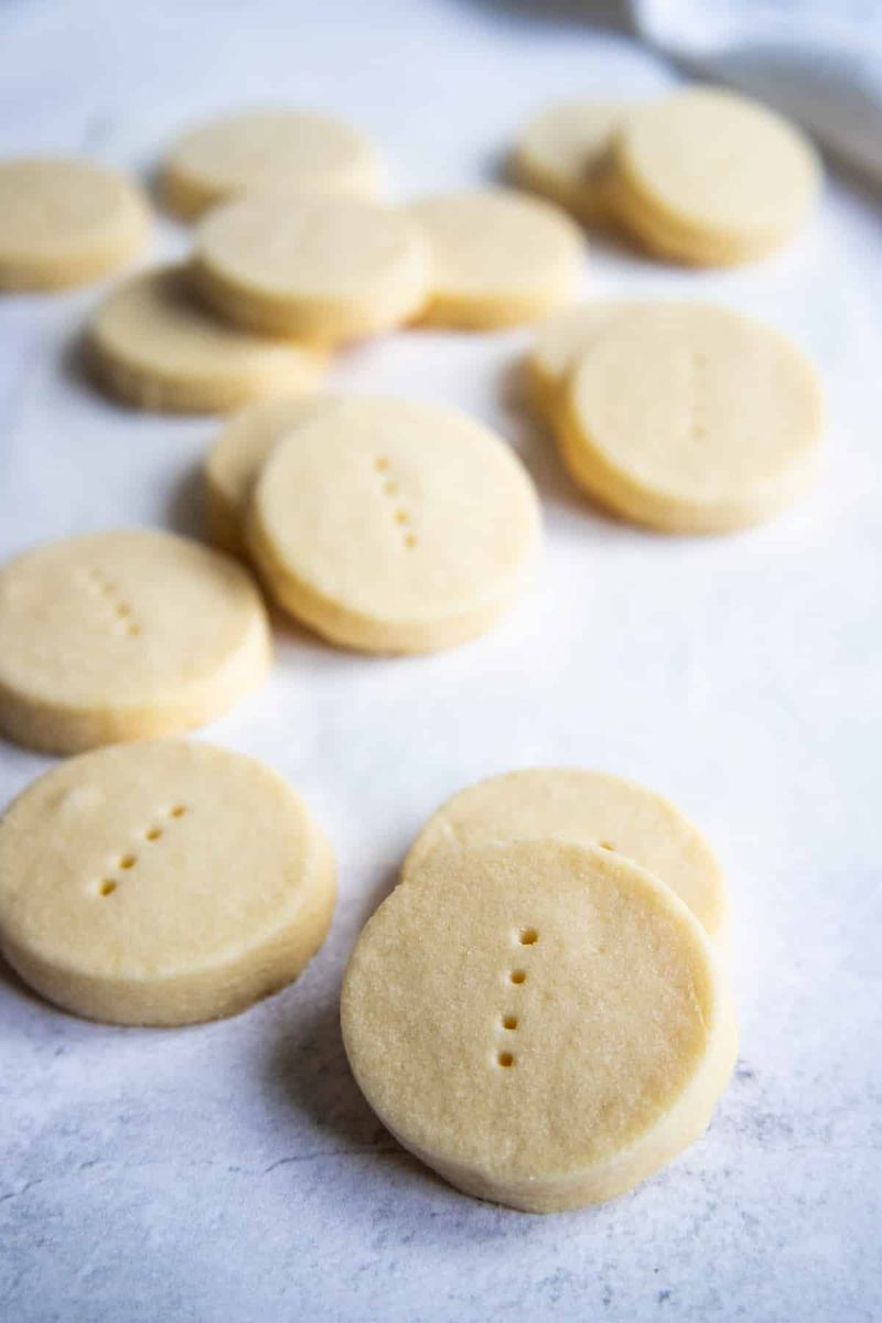 Classic Buttery Shortbread Cookies
