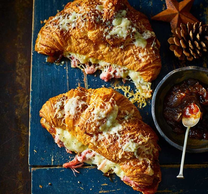Ham and Gruyere Cheese
