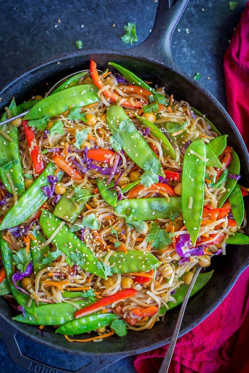 Veggie Stir-Fry with Noodles