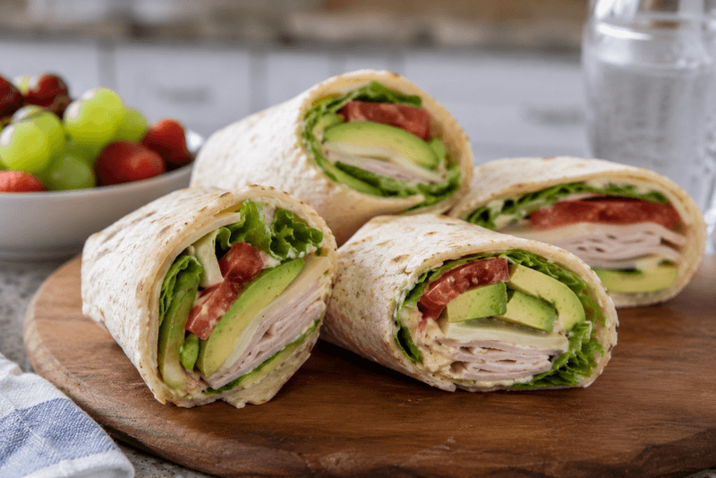 Classic Turkey and Avocado Wrap