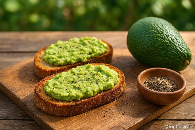 Mashed Avocado with Miso Paste
