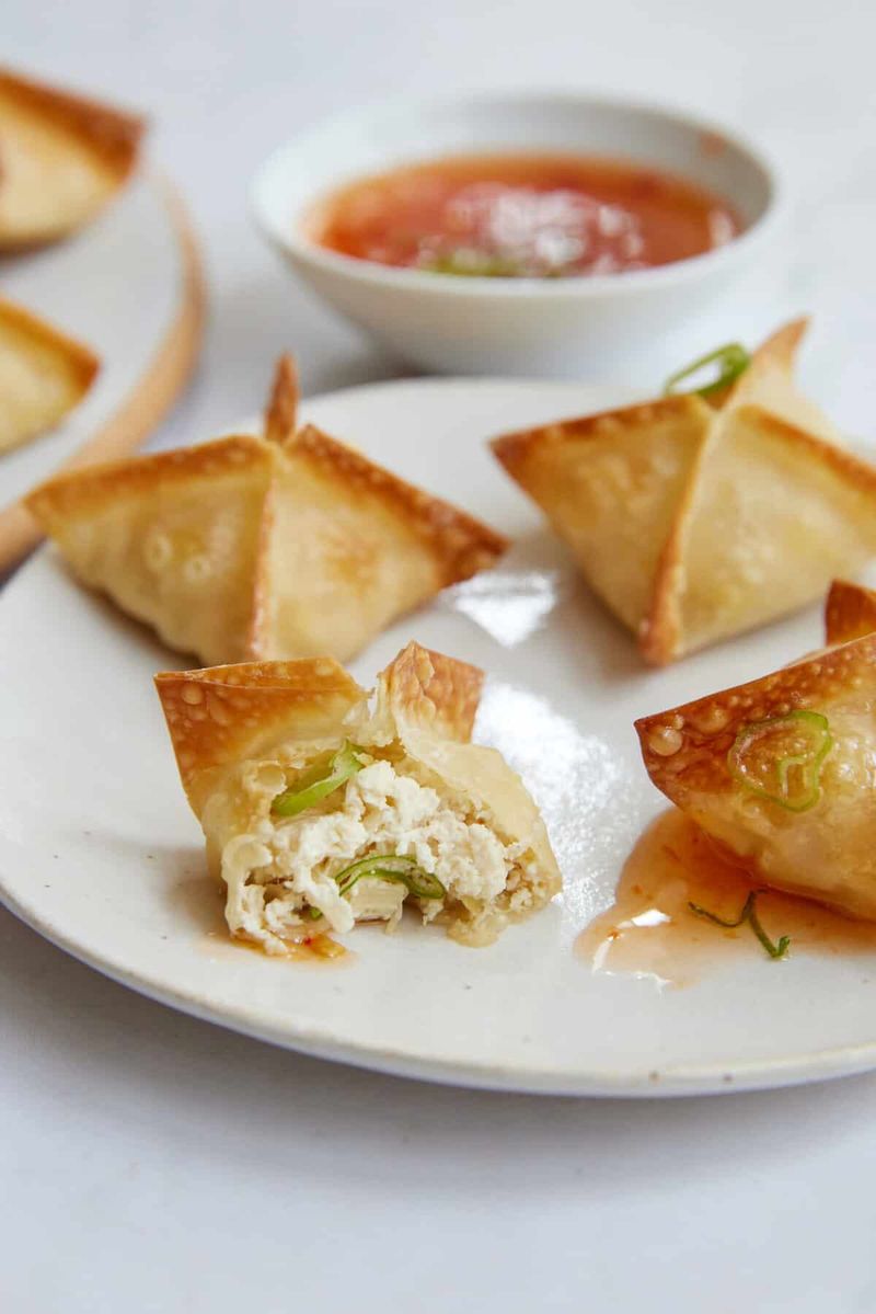 Air Fryer Crab Rangoon