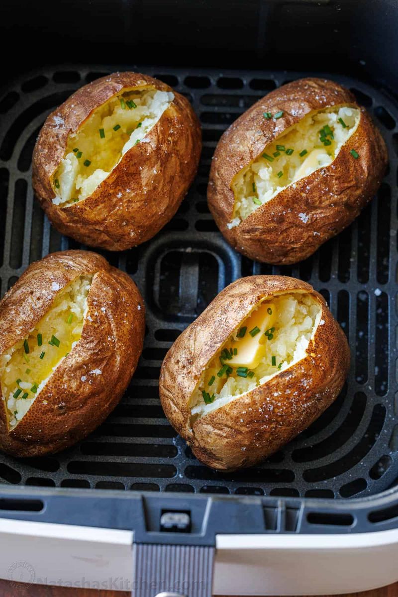 Air Fryer Baked Potatoes