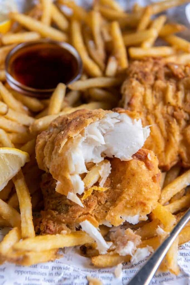 Air Fryer Fish and Chips