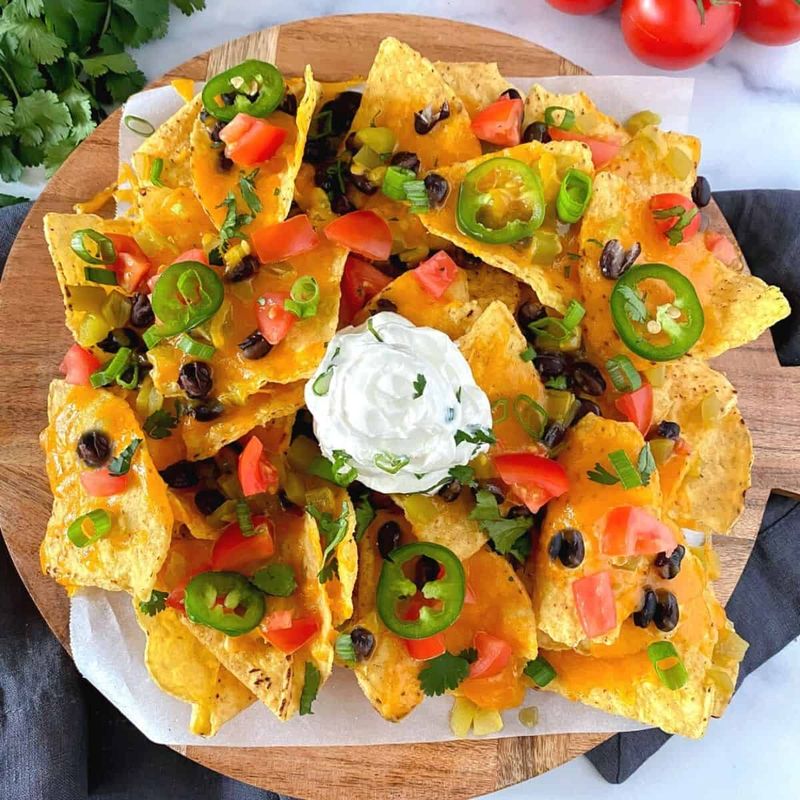 Air Fryer Nachos