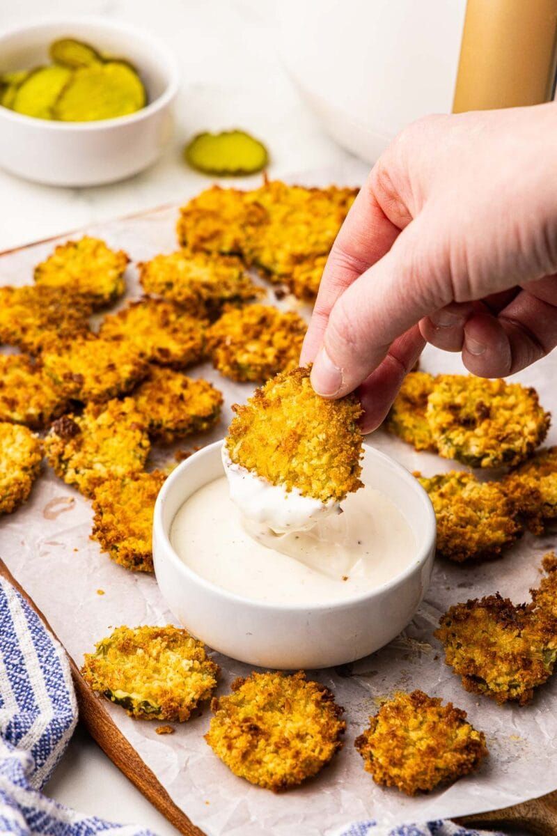 Air Fryer Fried Pickles