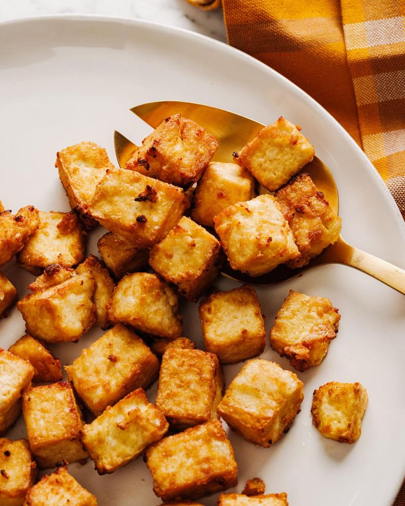 Air Fryer Crispy Tofu