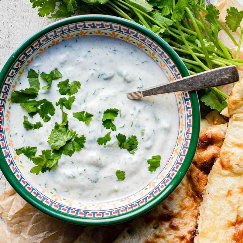 Raita (Yogurt Dip with Vegetables)