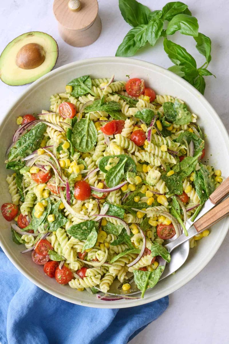 Avocado Pasta Salad