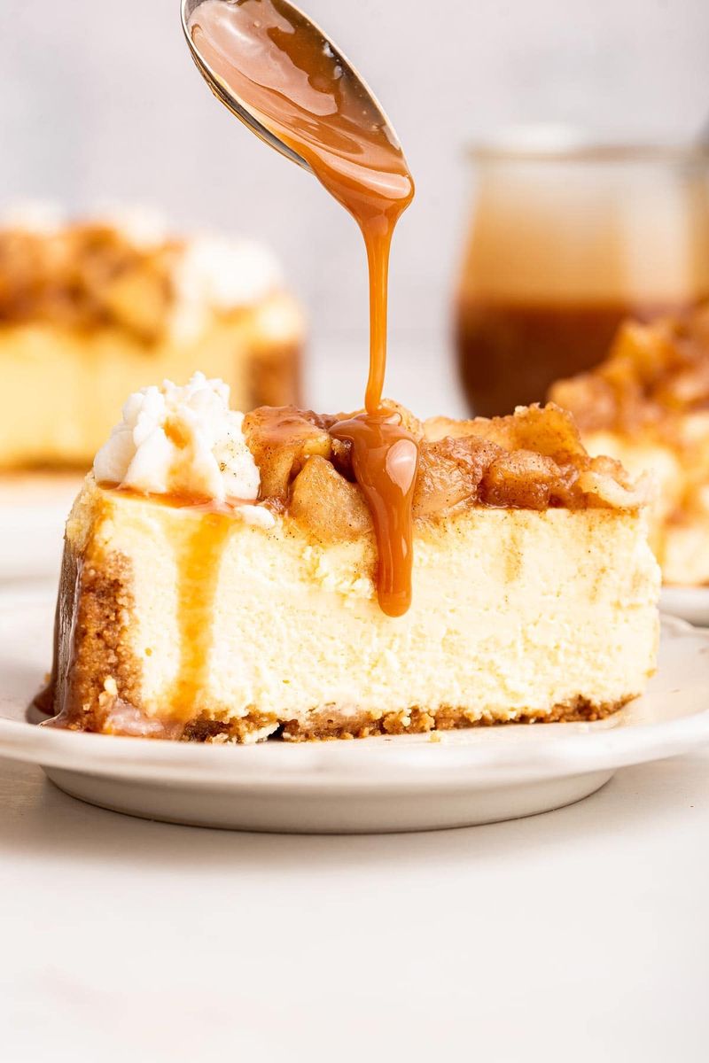 Caramel Apple Cheesecake