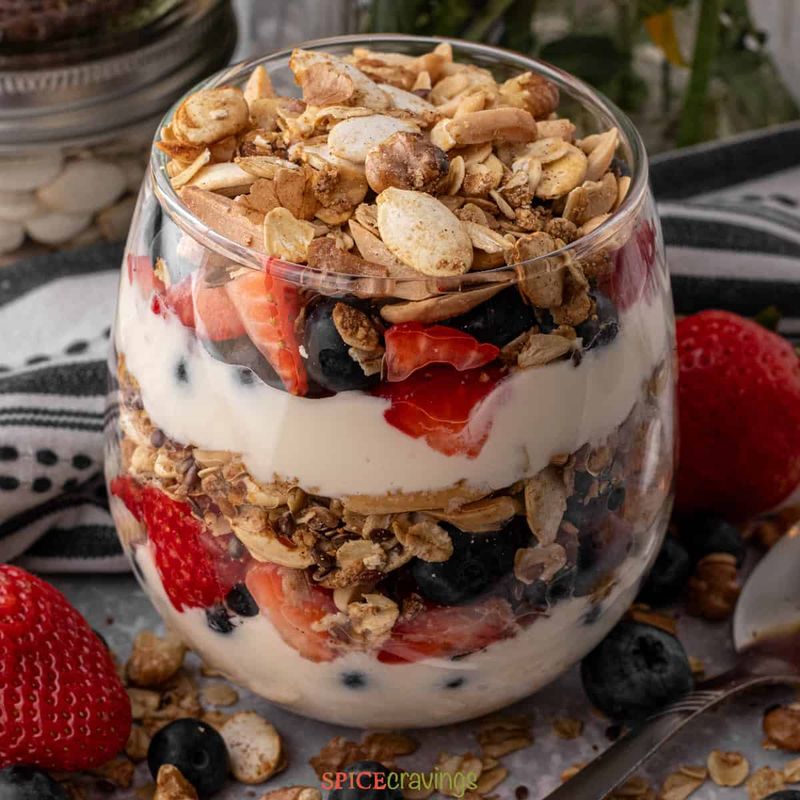 Greek Yogurt with Honey and Granola