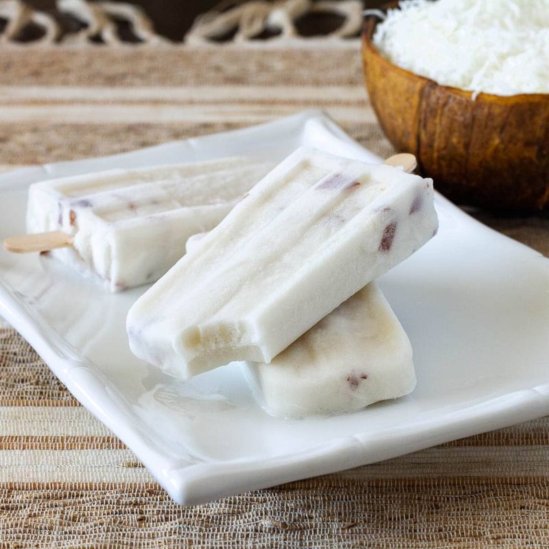 Coconut Milk Popsicles