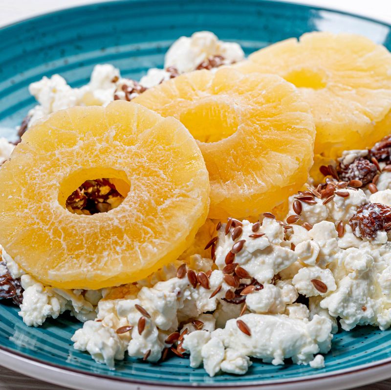 Cottage Cheese with Pineapple