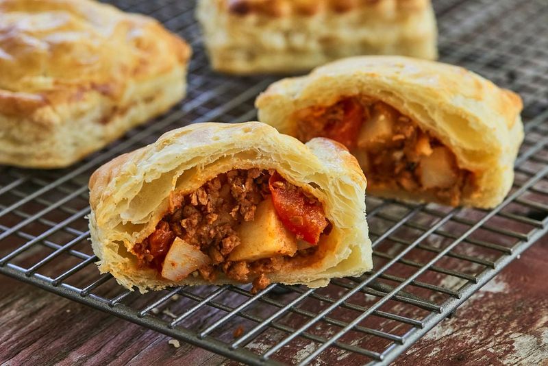 Smoky Chorizo and Red Pepper Sausage Rolls