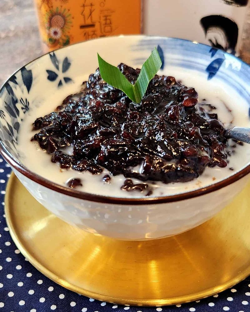 Coconut Black Rice Pudding