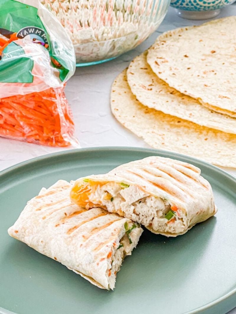 Tortilla Wrap with Leftovers