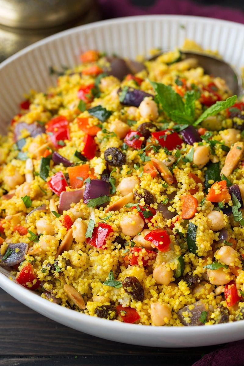 Moroccan Spiced Couscous Salad