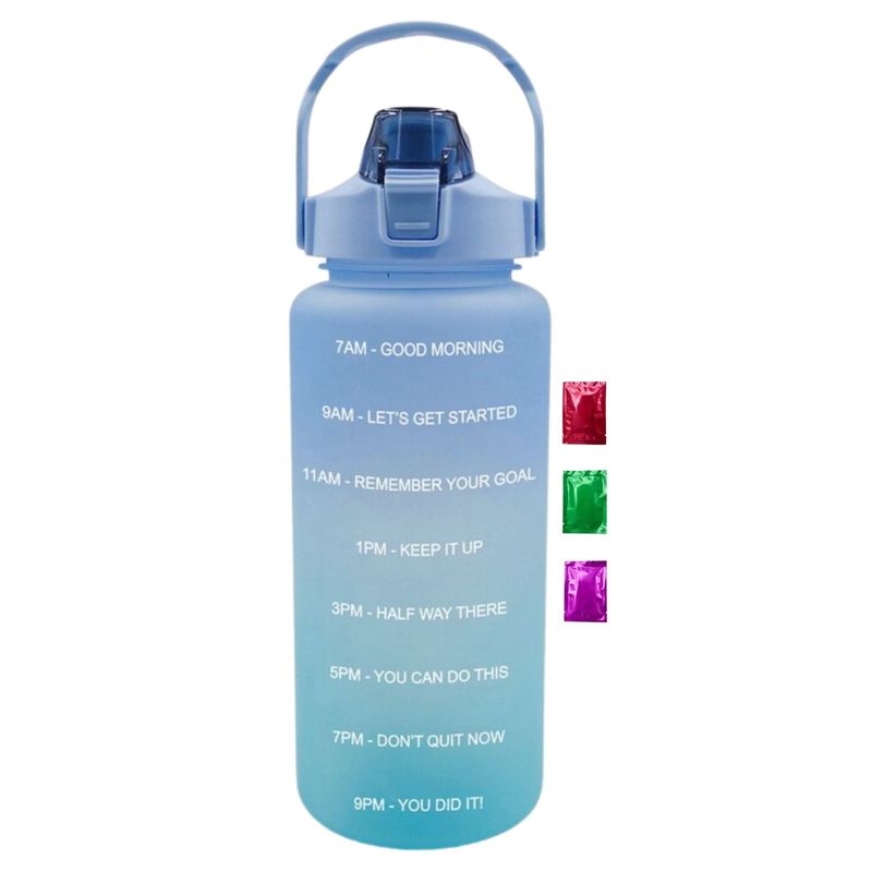 Use a Marked Water Bottle to Hit Daily Goals