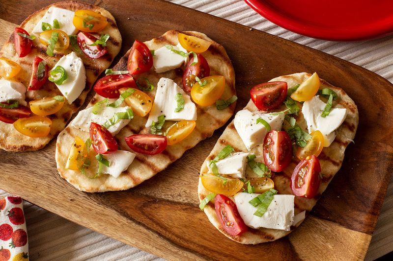 Grilled Caprese Flatbreads