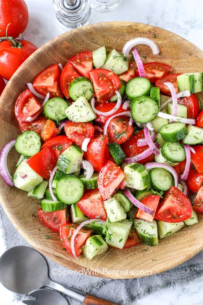Tomato Cucumber Salad