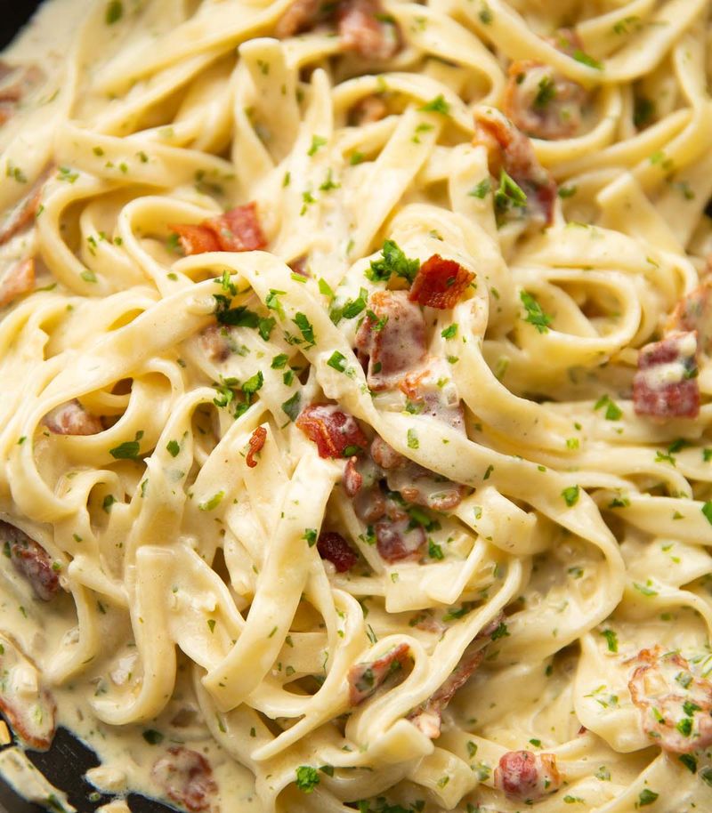 Creamy Bacon Pasta Carbonara