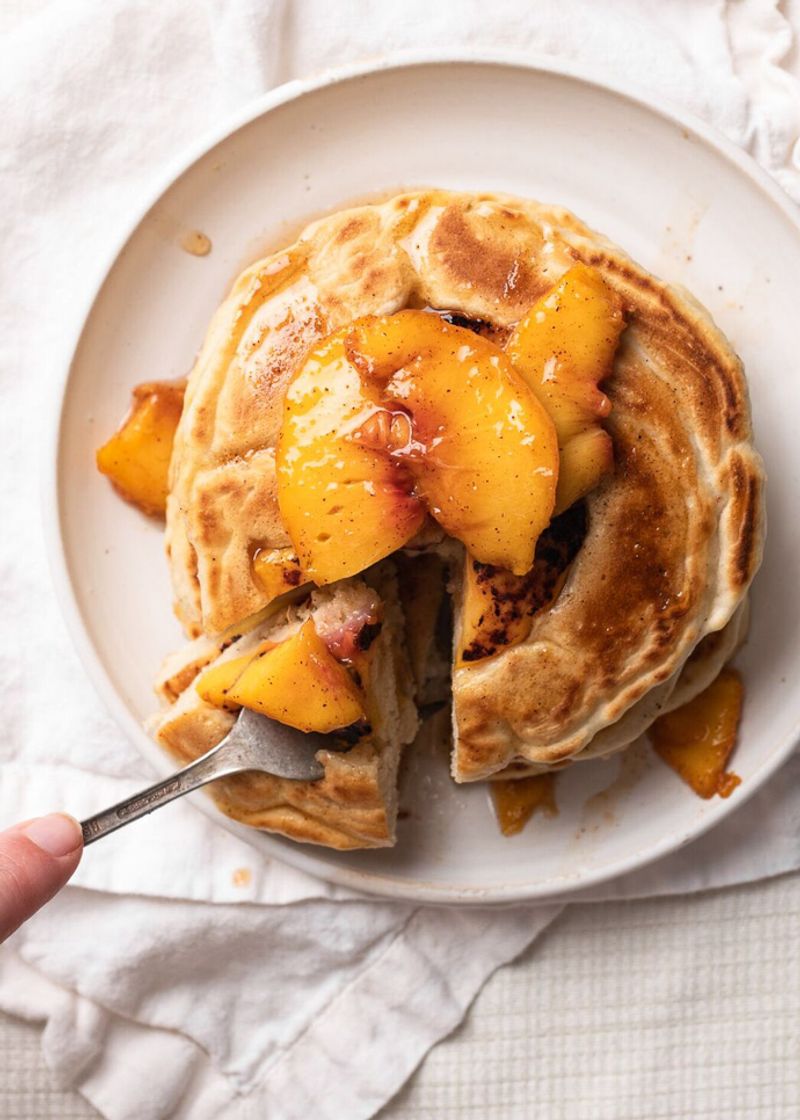 Caramelized Peaches