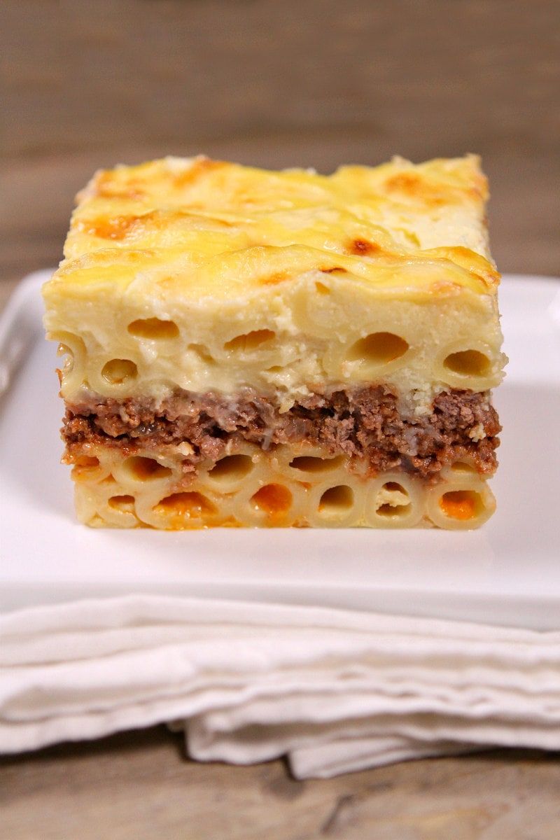 Greek-Style Pastitsio