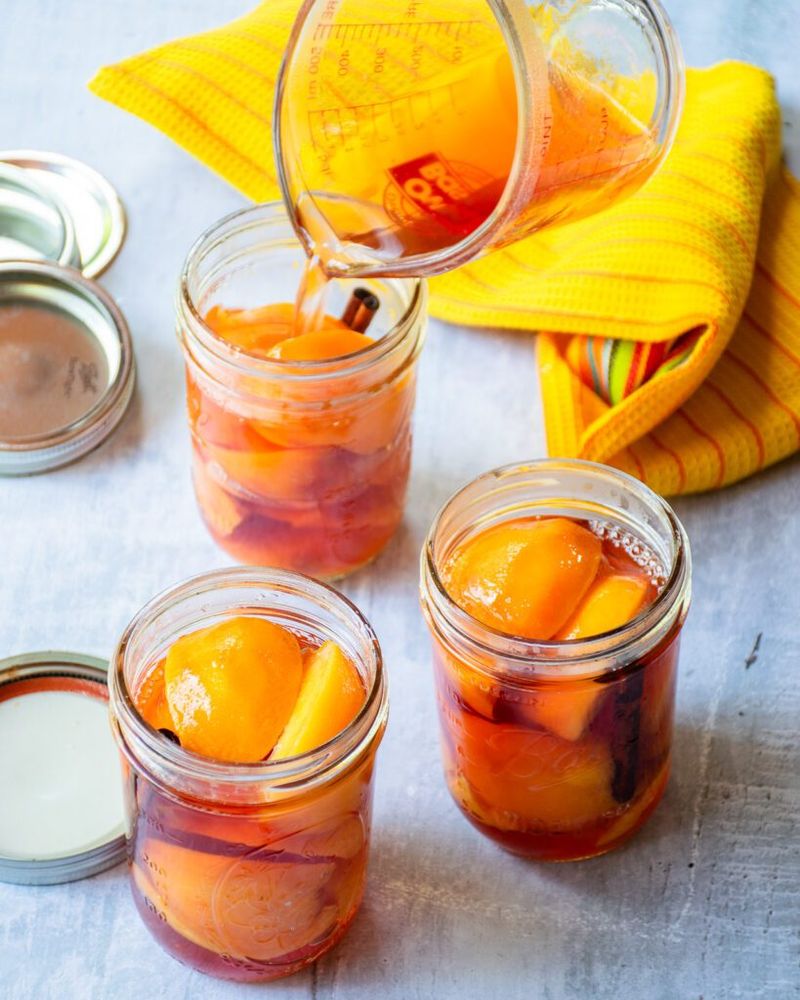 Pickle Peaches for a Tangy Condiment