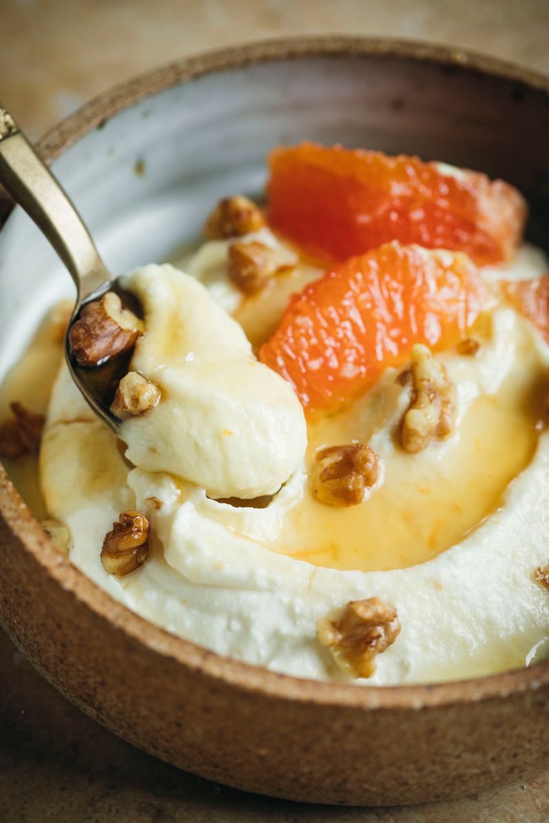 Ricotta with Honey and Walnuts
