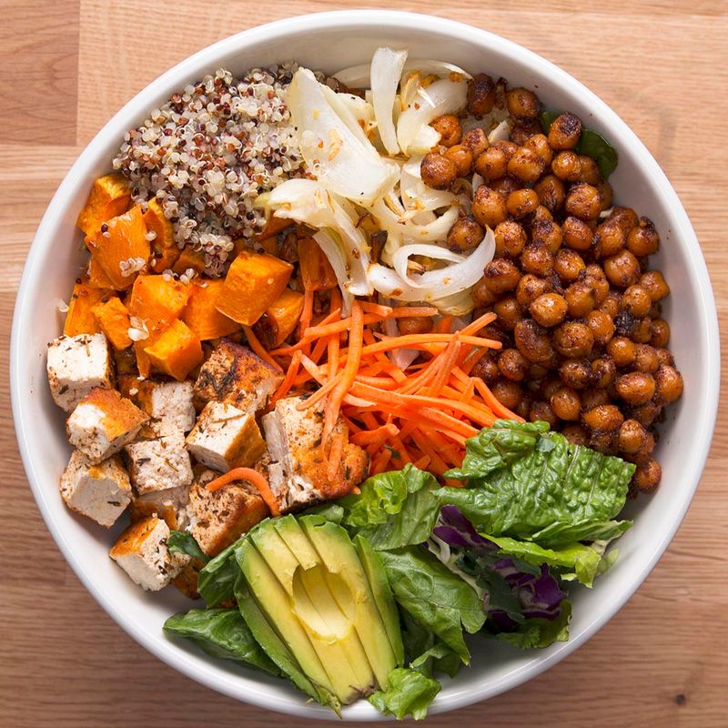 Vegan Protein-Packed Buddha Bowl