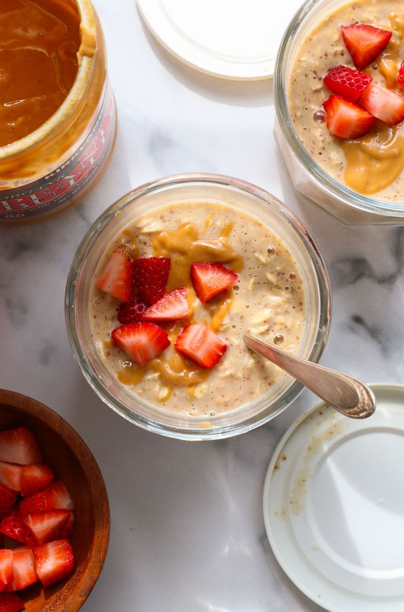 Spooned Into Overnight Oats