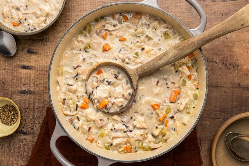 Creamy Chicken and Rice Soup