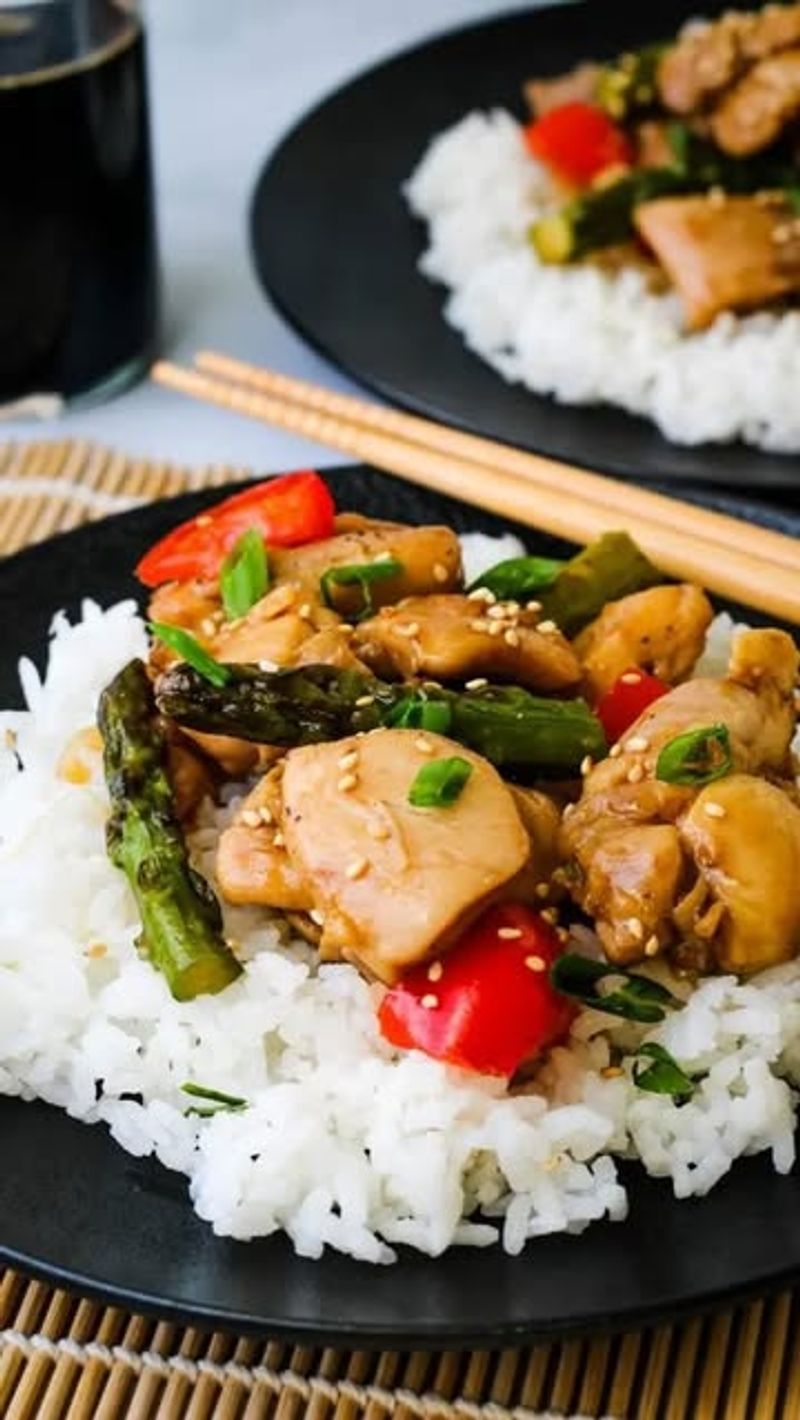 Teriyaki Chicken with Stir-Fried Vegetables