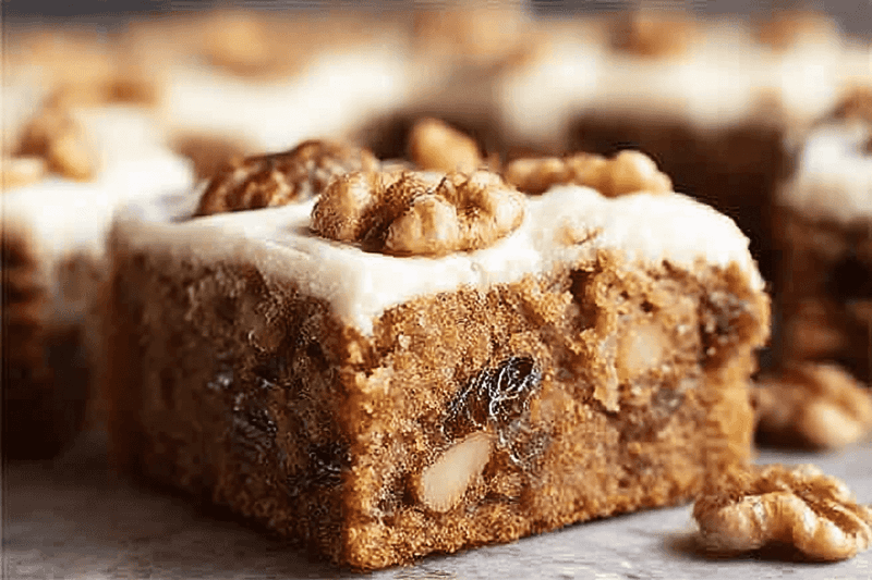 Date and Walnut Traybake
