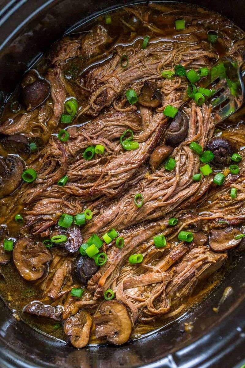 Slow-Cooked Beef Brisket