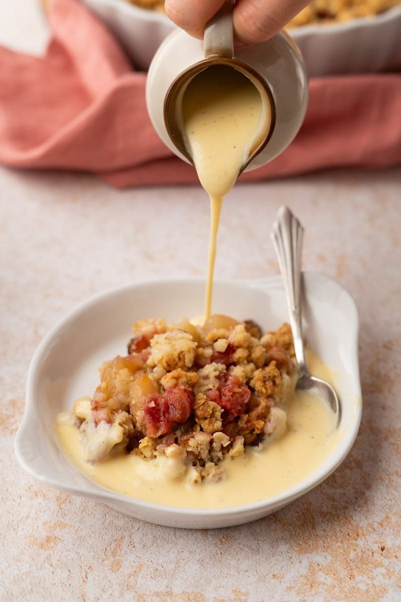 Rhubarb Crumble
