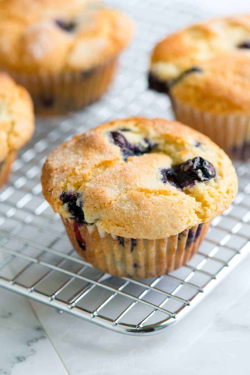 Simple Blueberry Muffins