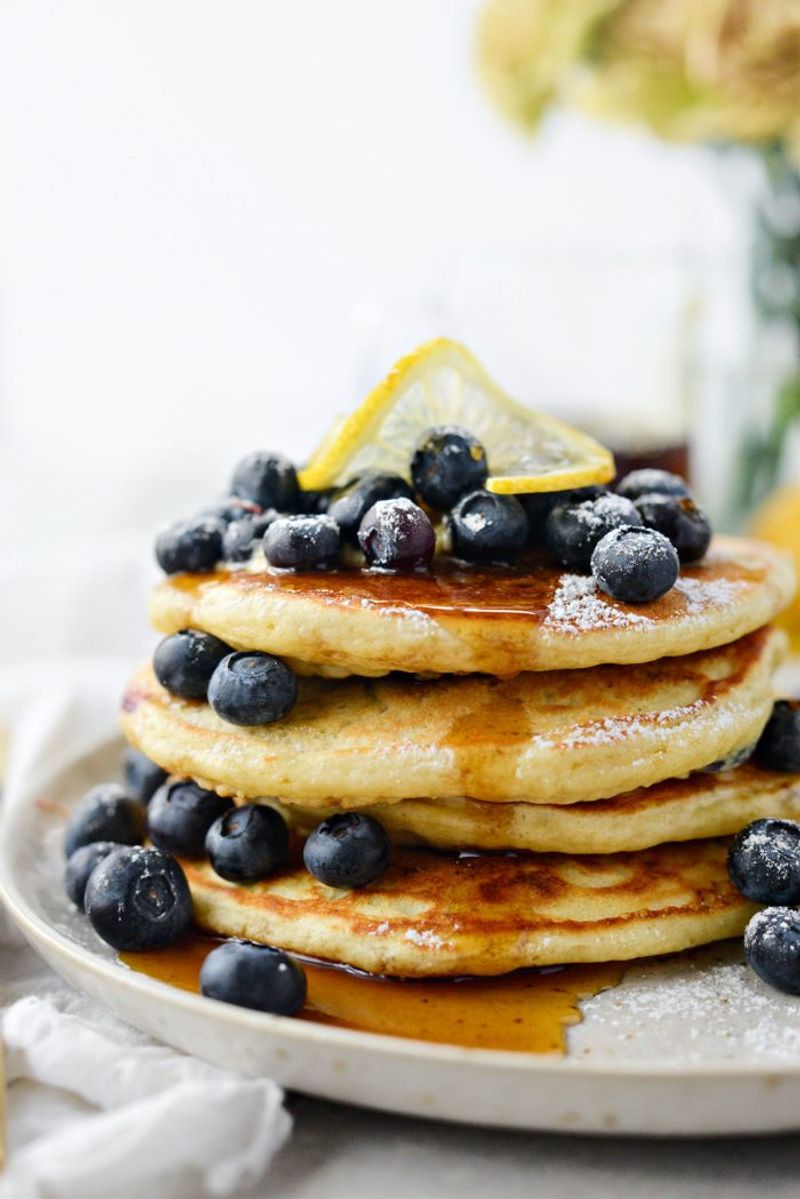 Blueberry Lemon Pancakes
