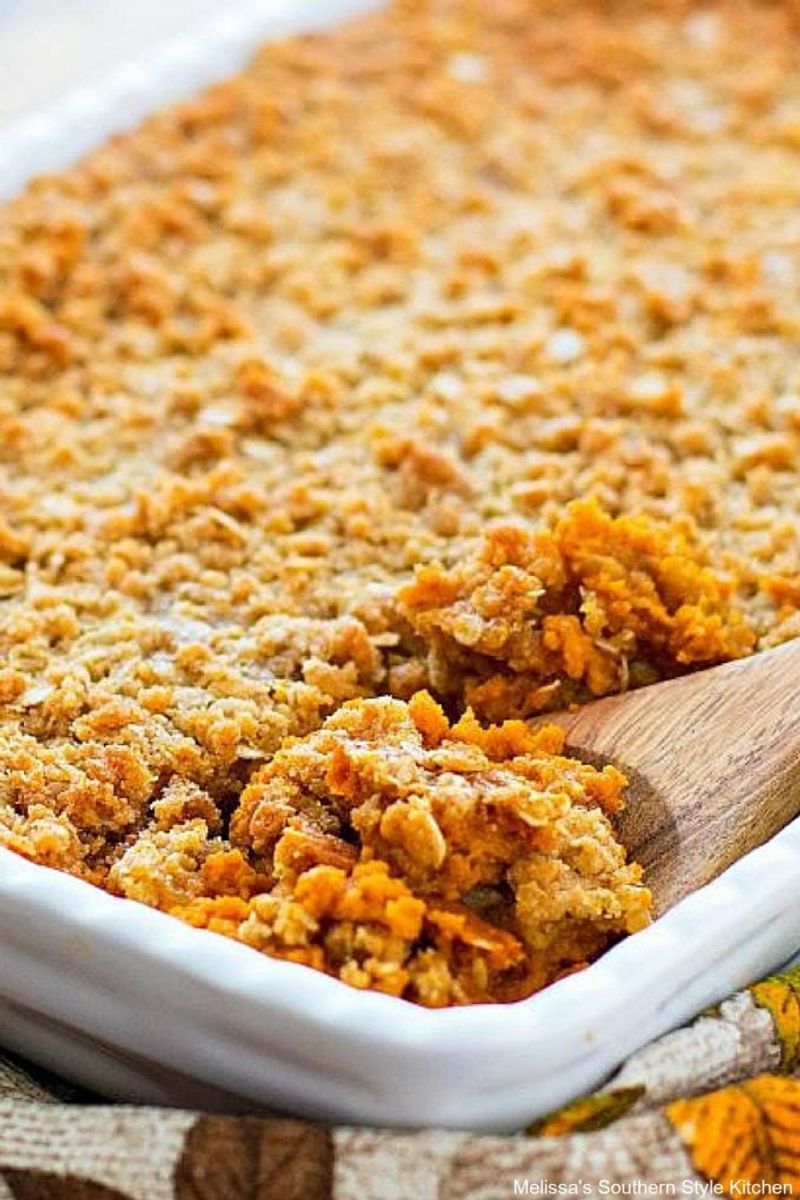 Spiced Pumpkin Crumble