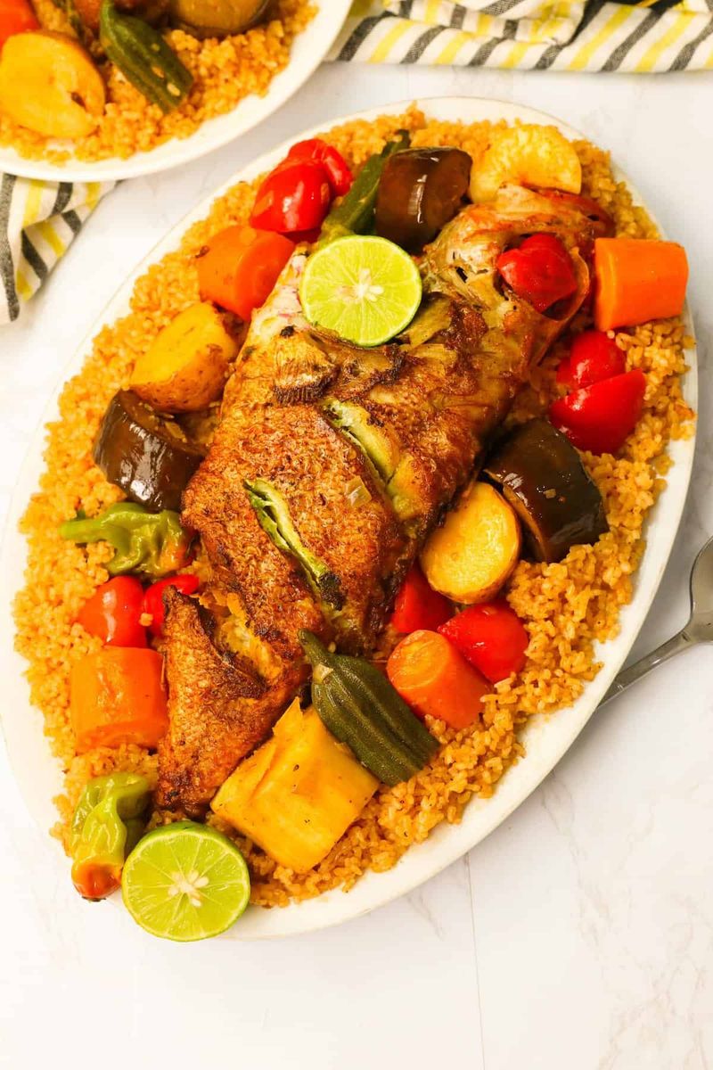 Thieboudienne (Senegalese Fish and Rice)