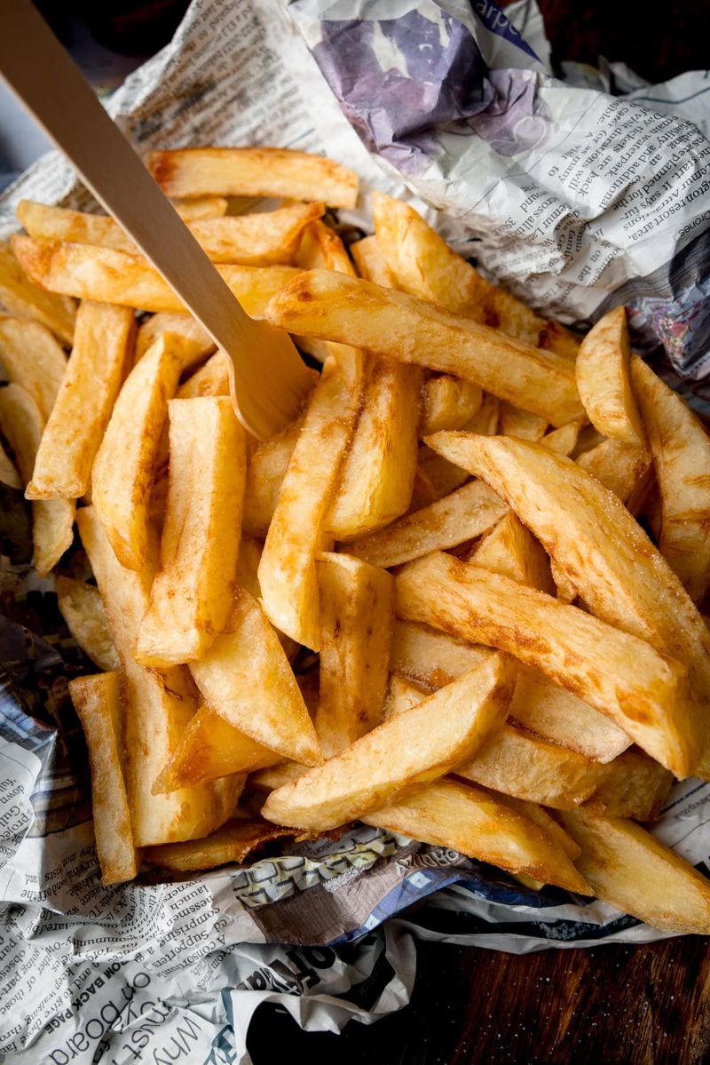 Large Chips with Extra Salt and Vinegar
