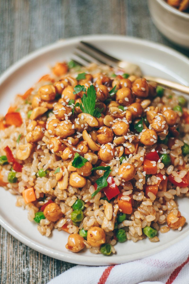 Chickpea Fried Rice