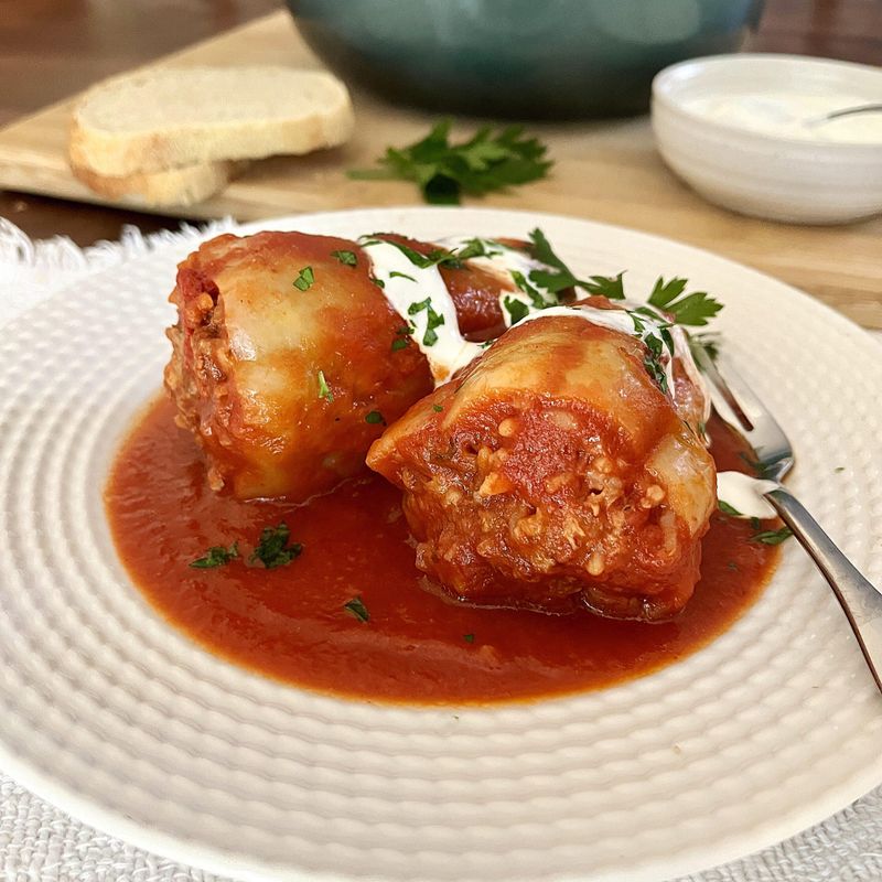 Stuffed Peppers (Toltott Paprika)