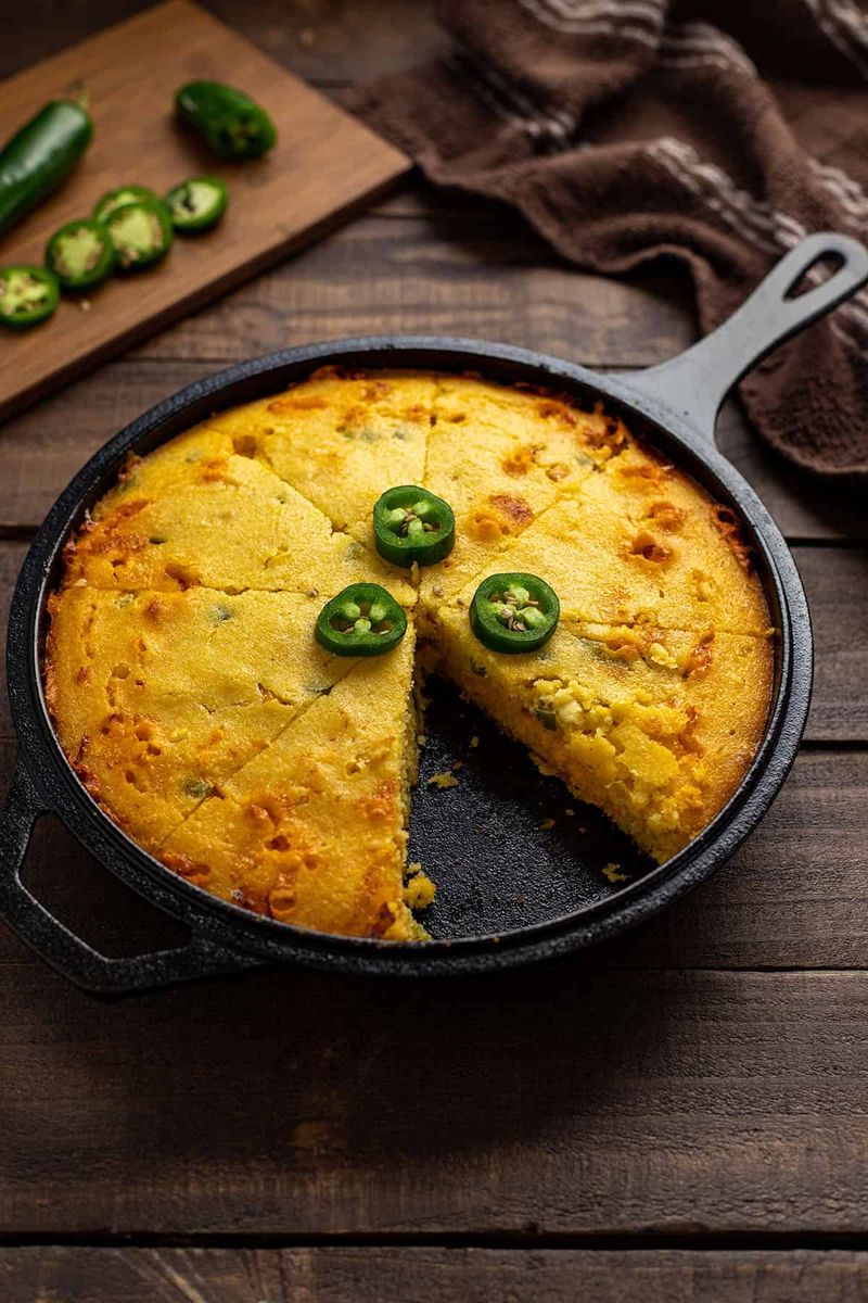 Corn and Jalapeno Cornbread