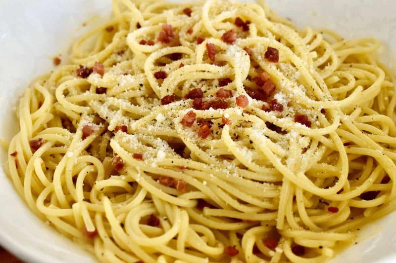 Egg and Pancetta Carbonara