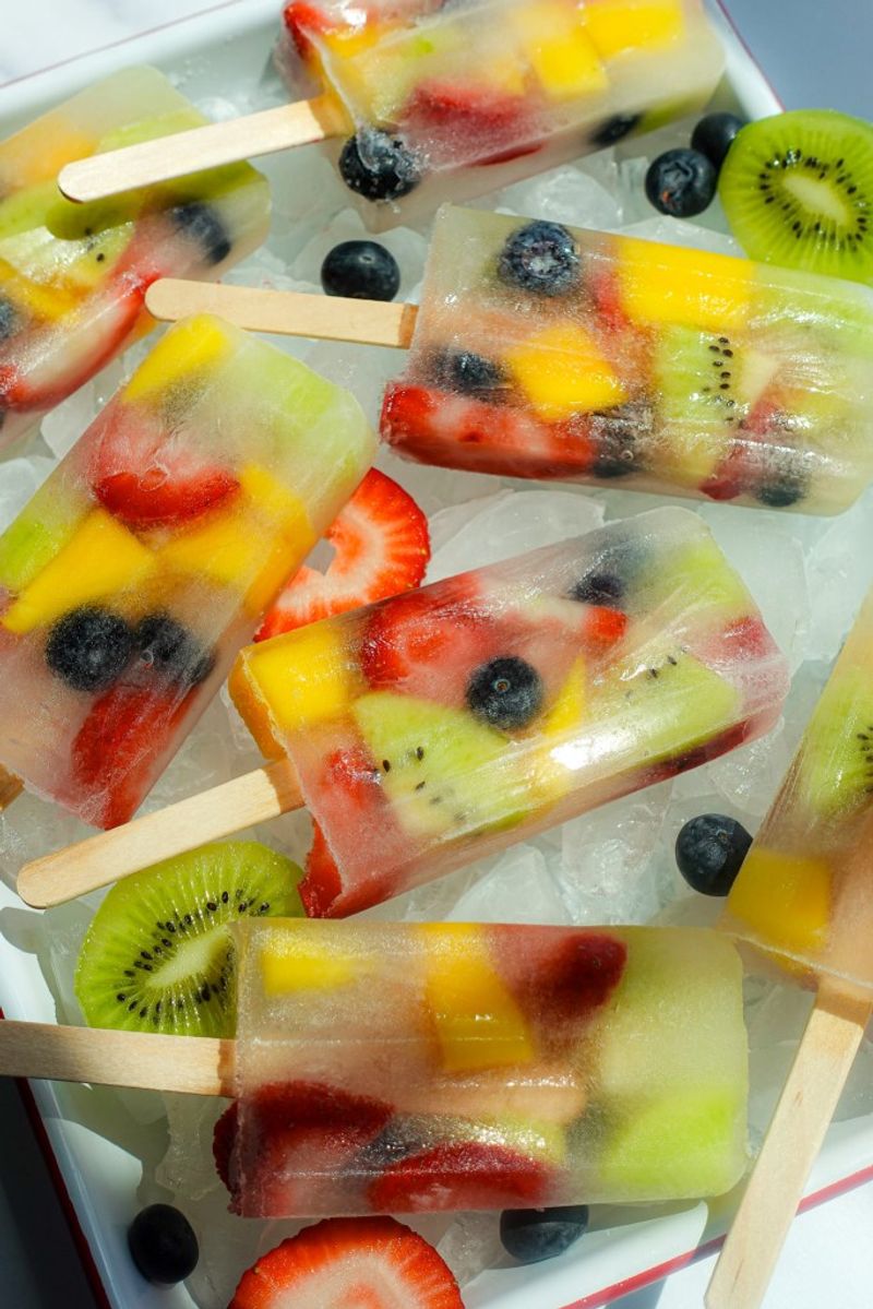 Coconut Water Ice Lollies