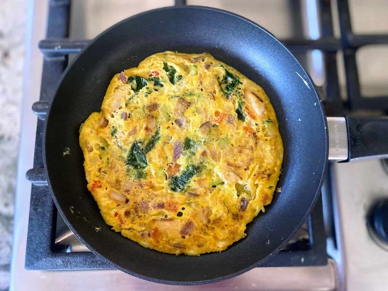 Kale and Egg White Omelets